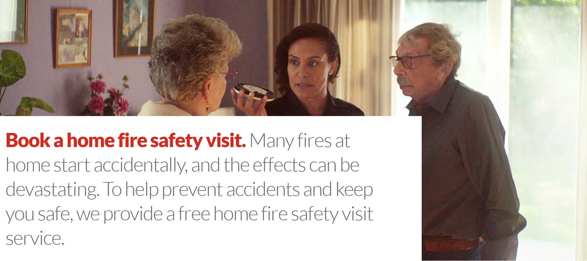 London Fire Brigade Book Your Free Home Fire Safety Visit MORA